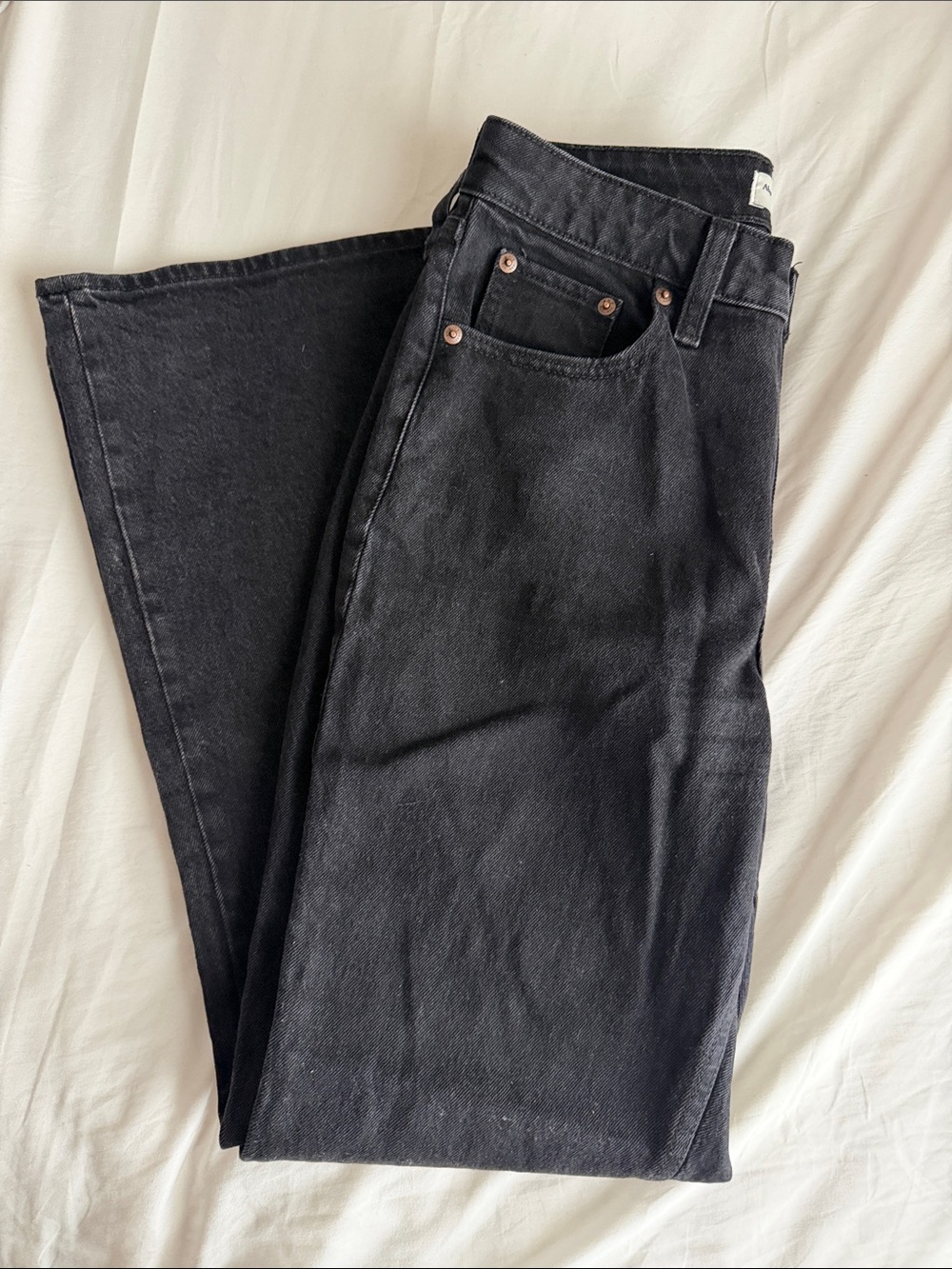 Abercrombie & Fitch high rise flare Women’s Jeans - Black